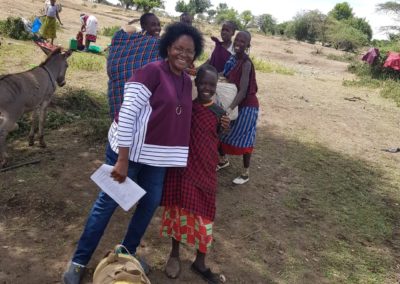 Engaging Olumesitie Maasai girls on water conservation practices